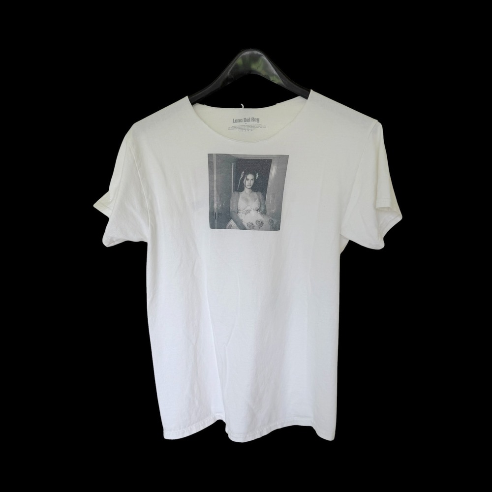 Lana Del Rey Did You Know There's a Tunnel Under Ocean Blvd Tour T-Shirt White M